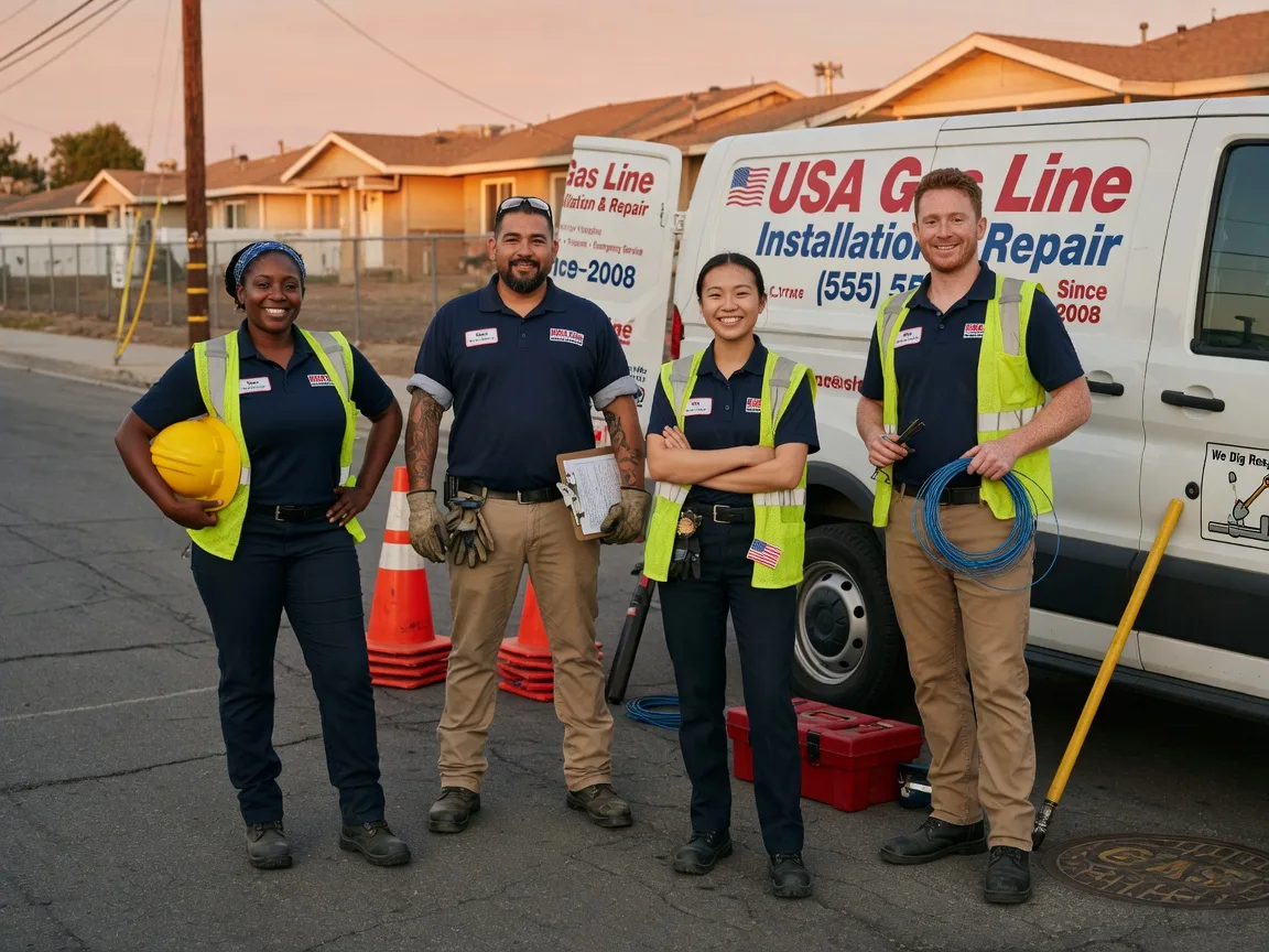 Gas Line Installation company in Sebastian, TX